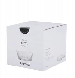 Blomus Két Darabos Üvegtál Szett 13 Cm-es Tároló Dobozok (8718973994289)