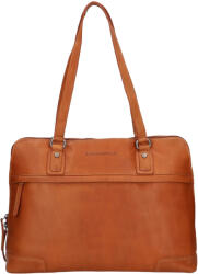 The Chesterfield Brand Geanta de dama din piele pentru laptop The Chesterfield Brand Alice - coniac