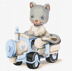 Ideyka Festés számok szerint Kis sofőr 30x30cm (KHO2397)