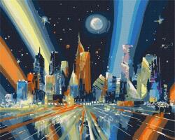 Ideyka Festés számok szerint A metropolisz sugarai 40x50 (488628)