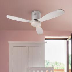 Schuller Valencia Lustra LED cu Ventilator si telecomanda Siroco MINI alb (SV-329361D)