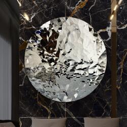 Schuller Valencia Decoratiune XXL de perete Basorelief design lux Polyedric D-100cm (SV-687713)