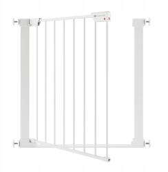 Kinderkraft Biztonsági kapu Kinderkraft Safe Snap 75 - 82cm Dupla zár Fehér (KASASN00WHT0000)
