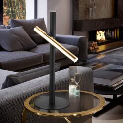 Schuller Lampa de masa LED design modern minimalist Varas negru/auriu SV-373579 (SV-373579)