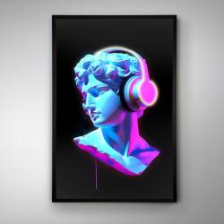 Schuller Valencia Tablou, Bust cu iluminat LED imprimat pe panza Busto 80x120cm (SV-601948)