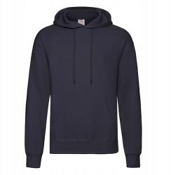 Fruit of the Loom Kapucnis pulóver Fruit of the Loom Hooded Sweat sötétkék méret 3XL (CLASSIC HOODED SWEAT)