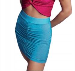 sinsay Kék Fodros Miniszoknya, Fémes S-es Méret