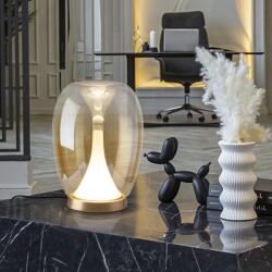 Schuller Veioza LED moderna design decorativ Suspiro gold/amber (SV-724326)