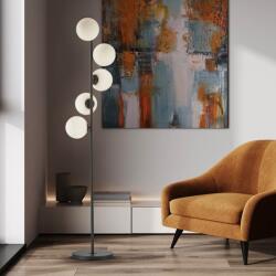 Schuller Lampadar/Lampa de podea design modern Inoa negru/alb (SV-494528)
