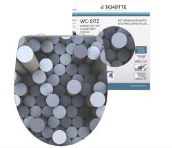 SCHÜTTE Szabadon ereszkedő WC-ülőke duroplast kemény Schutte 82593 nr11 (4008431825939)