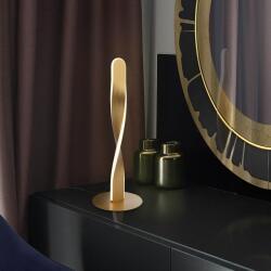 Schuller Veioza LED design modern decorativ Twist auriu (SV-219473)