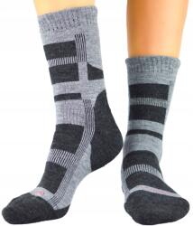  Thermo gyapjú sízokni, 43/46, meleg, termoaktív, síeléshez, túrázáshoz