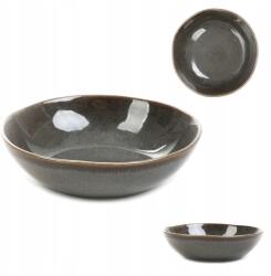 Homla Mystic tányér mélyszürke 19 cm Homla kőből (218737)