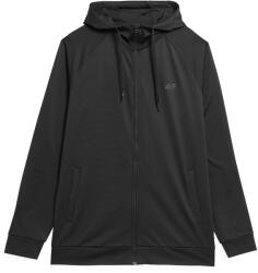 4F Férfi edzőpulóver 4F fekete 4FSS23TFSWM112 M (4FSS23TFSWM112-20S)