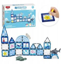  Mágneses ablak dekoráció Óceán 40 db-os Mágneses csempék (CABT294)