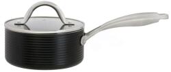 Ambition Cratita cu capac 16cm, 1.4L, invelis Qualum Basic, Ribs (813214)