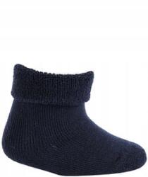 Wola Beltéri frottír zokni 15/17 sötétkék (Gładkie)