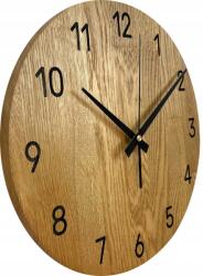  Perfect Time kerek faóra tölgyfa Elegance modell: natúr 30 cm (MAS002 30 cm Natural 3071 HONEY)
