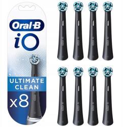 Oral-B 8x Mágneses fogkefefej Oral-b iO Ultimate Clean Black (IO8BLUC)