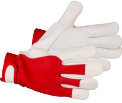 Strend Pro Manusi piele de capra, bumbac, imblanite, rosu si alb, marimea 10/XL, Strend Pro Marvic (3134265)