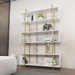 ASIR GROUP Biblioteca Hugi Lux cu 6 Rafturi, 120x180x30 cm (875ZNA4510) Biblioteca