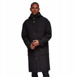 Ombre Férfi parka kabát polár béléssel fekete V2 OM-JAPJ-0314 XXL méret (169770)