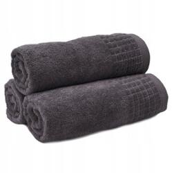 KZ Frottír törölköző Larisa 50x100 Grafit 500g/m2 Vastag (YR01-1/08)