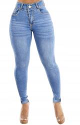 Shein Női farmer cső, magas derekú, kék, Size XXL, pamut