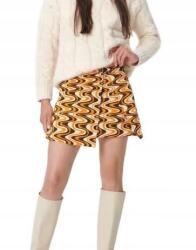 sinsay Mintás Miniszoknya Fülekkel Többszínű Magas Derekú Xxs