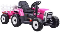 JOKO RACE Gyermek rózsaszín traktor utánfutóval (JOKO__PA0242 RO)
