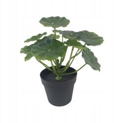  Művirágok, Mint Élő Temető Erkély Cserépben 22CM Peralgonia Dekoráció