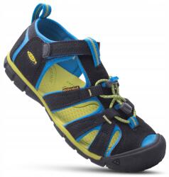 KEEN Gyerek Szandál Keen Seacamp II Black Brilliant Blue 38 1022984 (1022984)