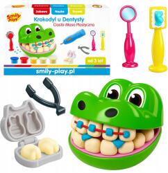 Happy Kiddo Dentysta Stomatolog Krokodyl A Fogorvosnál Gyurma A Smily Play-től Ajándék (ASAP83346-1)