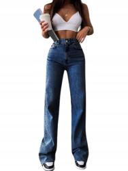 Shein Farmer Magas Nőknek Sötétkék Egyenes 34 1DI