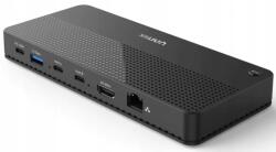 Unitek Kvm switch D1077A Hub 4K Hdmi Usb C 100W 11 port kompakt (D1077A)