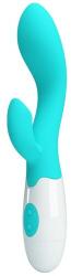 Pretty Love Brighty - vibrator dual pentru punctul G și clitoris (aqua green) Vibrator