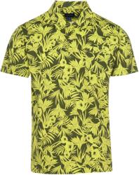 Gant Camasa Barbati, Gant, Patern floral, Maneca scurta, Bumbac, Galben, M (21012022091_GIALLO_709_M)