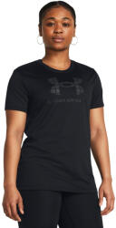 Under Armour Under Armour, Tricou Dama, Cu logo, Pentru antrenament, Tech, Negru (1383091-001-S)