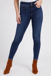 Guess Blugi Dama, Guess, Cu talie inalta, Albastru, Skinny, W32 L29 (W2RA34D4KM1-SULX-32)
