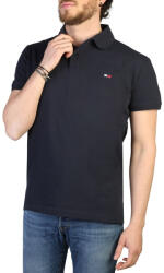Tommy Hilfiger Tricou Polo Barbati, Tommy Hilfiger, Bumbac, Logo Brodat, Negru (BD85)