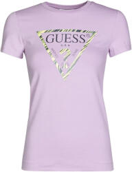 Guess Jeans Tricou Dama, Guess Jeans, Logo fosforescent la intuneric, Mov, M (W0YI98J1300_G4K2_M)