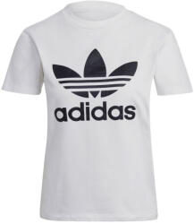 Adidas Tricou Dama, Adidas Originals, Trefoil Tee, Alb, Bumbac, Logo Printat, L (4064044707871)