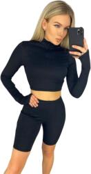 Portobello Compleu Dama, Material fin si croiala mulata, Negru (8978-L-7509)