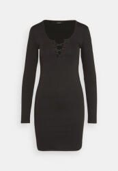 VERO MODA Rochie Dama, Vero Moda, Cu maneci lungi si cambrata, Negru (10282063)