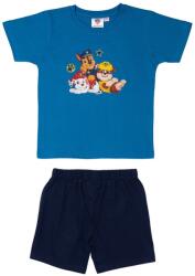 Paw Patrol Pijamale scurte copii, Paw Patrol, Cu licenta, Albastru, Bumbac (130028-128)