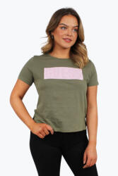 Guess Tricou Dama, Guess, Chenar cu logo, Verde, Bumbac (W1RI05JA900_G8U0_M)