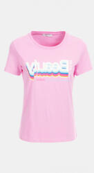 Guess Guess, Tricou Dama, Cu decolteu la baza gatului si imprimeu, Roz (W1RI78-I3Z00-G61E-S-805)