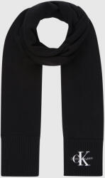 Calvin Klein Jeans Fular Barbati, Calvin Klein jeans, Negru, Marime Universala, Logo Brodat (K50K511175BDS)