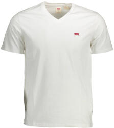 Levi's Tricou Barbati, Levi s, Guler in V, Bumbac, Mini Logo (85641_BIANCO_0000_XL)