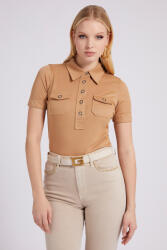 Guess GUESS, Tricou Dama, Polo slim fit, Portocaliu persan, S (W2YP13-KB7H0-GRBE-S)